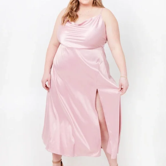 arula pink dress ARULA DRESSES all in size 22/24 WEBSITE EXCLUSIVE Click to purchase & add to cart now!! #torrid #lanebryant #eloquii #citychic #americaneagle #Hollister #arula #plussizeootd #plussizeholidayoutfits #plussizeresale #plussizefashion
